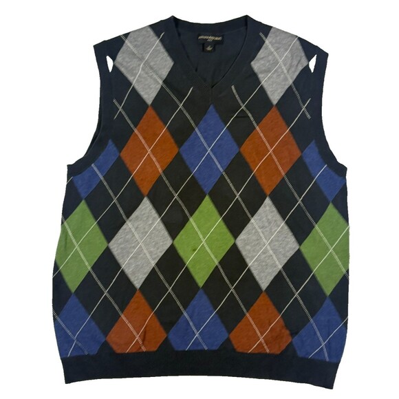 Banana Republic Other - Banana Republic Men's M Argyle Sweater Vest Navy Green Blue Preppy Fall 2009